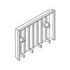 Lindhaus - 007031204 - REAR FILTER COVER GRILL LW30 LW38