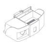 Lindhaus - 009494101 - FILTER HOUSING GREY NEW LW30 LW38