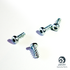 Motorscrubber - 100-0014 - 4mmx12mm Plastic Screw Pan Tx20