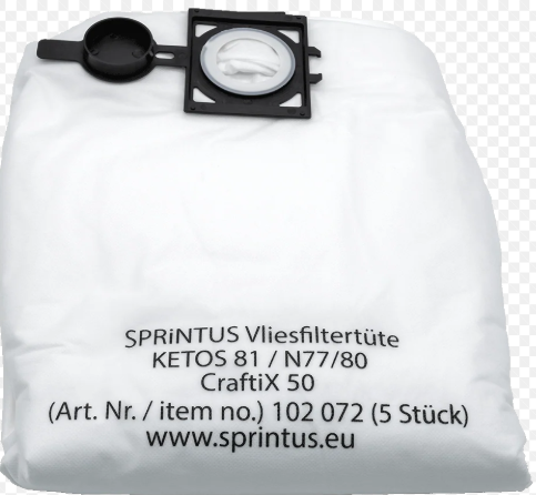 Sprintus - 102072 - Fleece filter bag N77, N80, Ketos 81, Craftix 50 - pk5