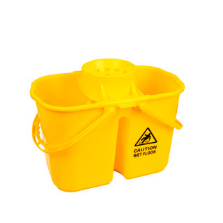 Robert Scott Yellow 14L Double Bucket and Wring