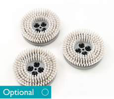 Truvox Shampoo Brushes (White) CR48 - Pack of 3 - 20cm