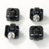 Lindhaus - 182790081 - SET OF 4 - SWIVEL CASTOR WHEELS CANISTER VAC KIT - LB4