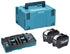 Makita - 1910A2-5 - 2 x 8ah 40v  batts & 240v DC40RB double charger PSK