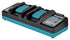 Makita - 1911L7-8 - XGT DC40WA TWIN PORT STANDARD CHARGER  240V