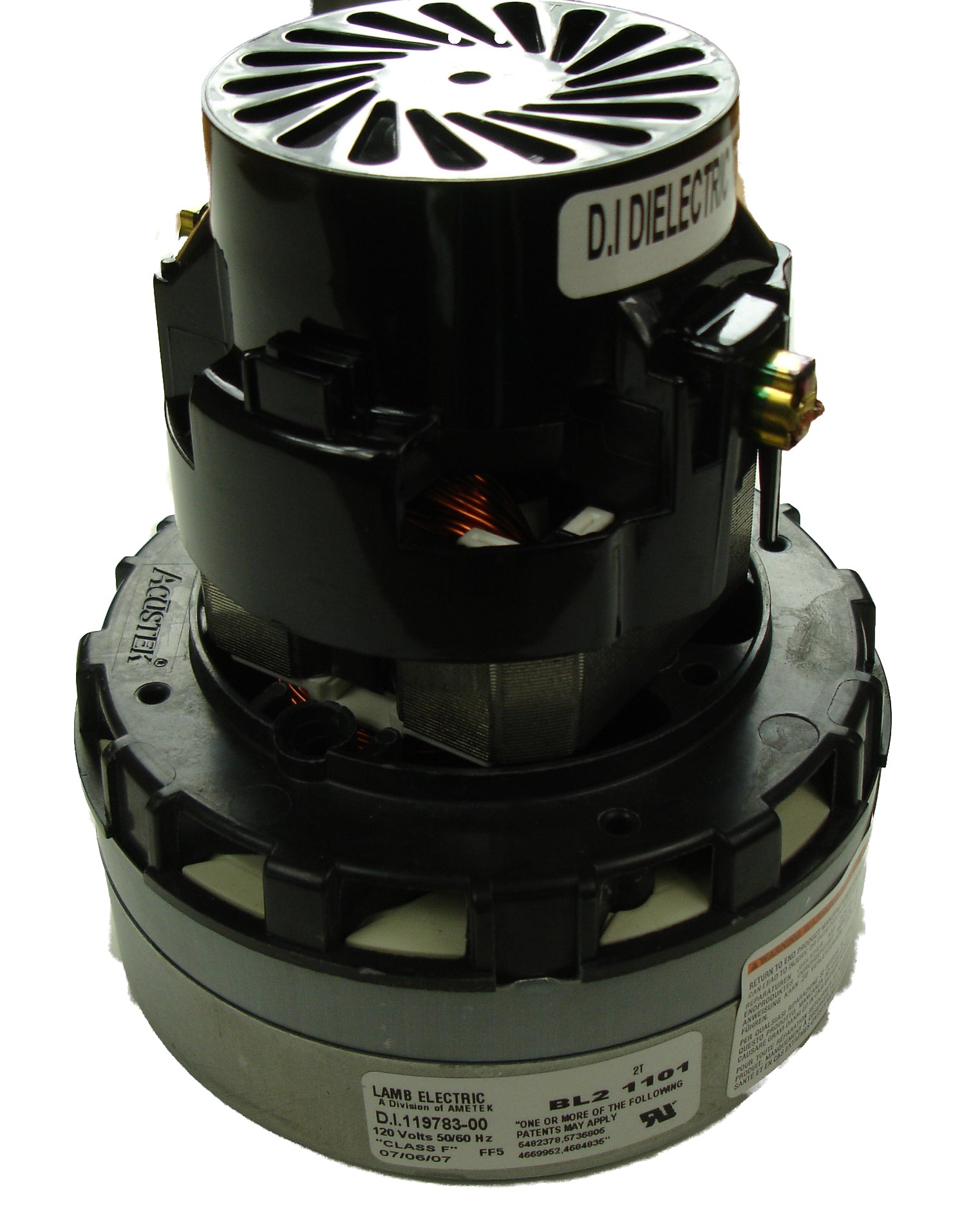 Numatic 110v 2 Stage D.I Bypass Motor BL21101