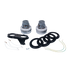 Numatic 14 Inch Duplex Plastic Ametek Motor Replacement Kit Bypass 2 Stg (3 Wire) 240 V