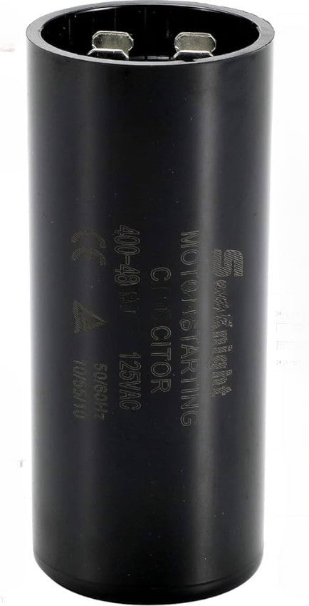 Numatic Motor Start Capacitor 480 Mfd With Resistor & M8 Stud