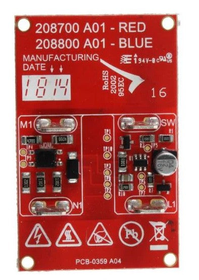 Numatic 800 W Uk/Eu Autosave 500 W @ 230 Vac 50/60 Hz Blue Board (Sales Use 323190)