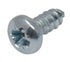 Numatic No6.3/8 Inch Lg.Pozi Pan.Screw.Z/Pl.S/Tap