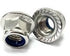 Numatic Nut.M4.Nylon Insert.Stainless Steel