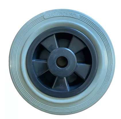 Numatic 160 Mm Dia Wheel Grey Tyre Black  Hub Hr0858
