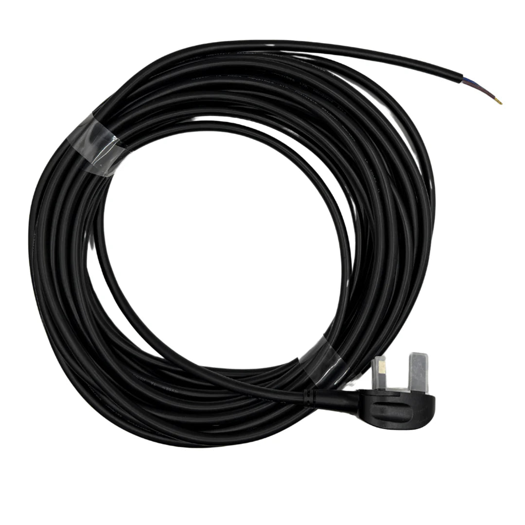 Numatic 12.5 Metre X 1 Mm X 2 Core Cable With Uk Plug(H05 V2 V2 F)