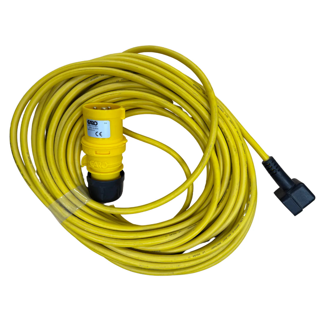 Numatic 20 Metre X 1.5 Mm X 3 Core Nucable 16 Amp Industrial Plug
