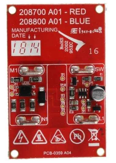 Numatic HVR Autosave 2 Speed Control PCB