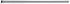 32mm One Piece High Level Aluminium Tube 1220mm Wide