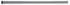 Numatic One Piece 1220mm High Level Aluminium Tube