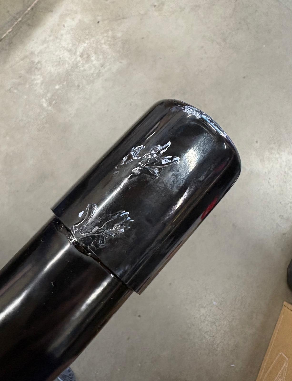 ONE PIECE ALUMINIUM FLOOR WAND 51mm (NVC-16B) - Scuffed