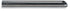 Numatic 51mm Stainless Steel Gulper/Scraper Tool 610mm