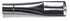 Numatic 51mm Stainless Steel Crevice Tool 305mm