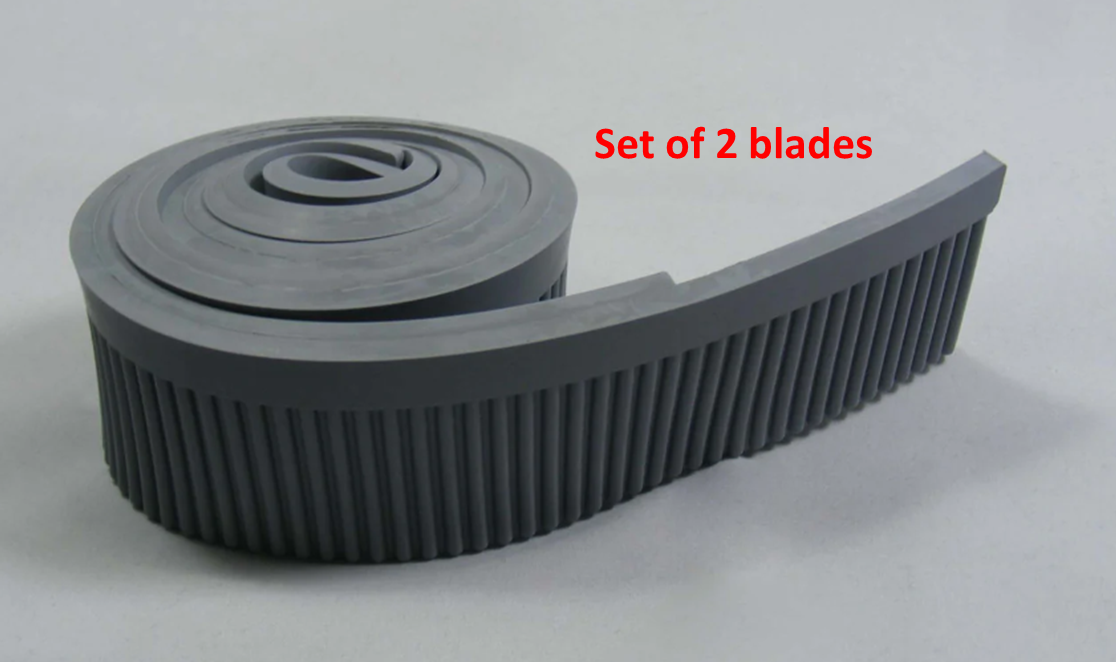 Numatic Small Semi Parabolic.Floor Tool Replacement.Rubber Blade Set.785 Mm Working Width.(Et4045/Etb4045)