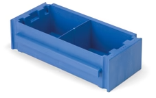 Numatic Versacare Half Tray With Divider,Blue