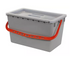 Numatic 22 Litre Red Bucket With Clear Drop On Lid