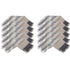 Numatic Slalom 40 Cm Pocket Loop/Microfibre Mop Head(10 Pack)