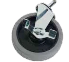 Numatic 5 Inch Braked Castor(Metal) X 1