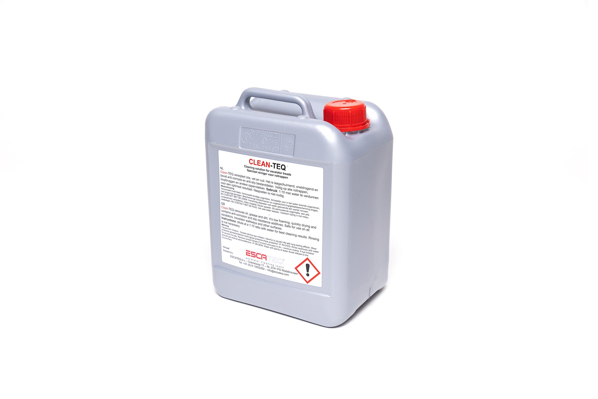 Escateq - 801019.2 - Clean-teq concentrated escalator cleaning solution (2 x 5ltr)