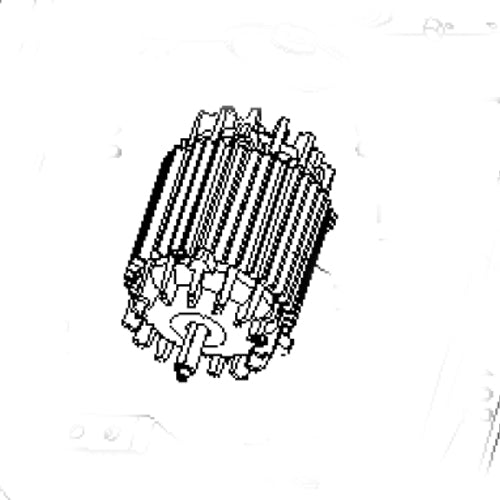 Truvox Multiwash motor assembly 240v