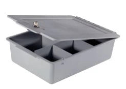 Numatic Deep Tray Moulding (Divided Hinged) Plus Locking Lid