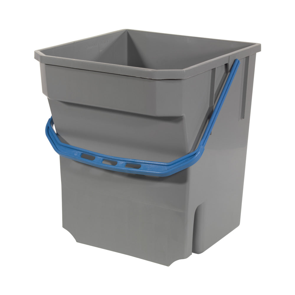Numatic 28 Litre Bucket (Grey).Blue Handle