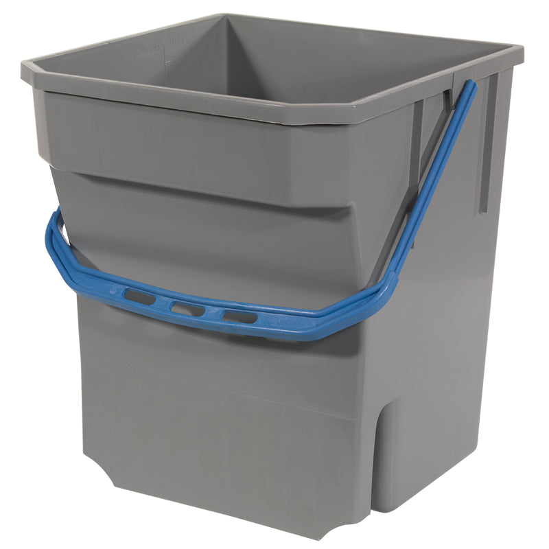 Numatic 28 Litre Bucket (Grey).Blue Handle
