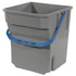 Numatic 28 Litre Bucket (Grey).Blue Handle