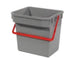 Numatic 15 Litre Bucket (Grey).Red Handle