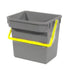 Numatic 15 Litre Bucket (Grey).Yellow Handle