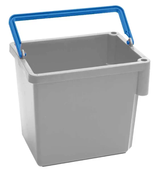 Numatic 5 Litre Grey Swing Bucket With Blue Handle