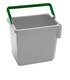 Numatic 5 Litre Grey Swing Bucket With Green Handle
