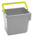 Numatic 5 Litre Grey Swing Bucket With Yellow Handle