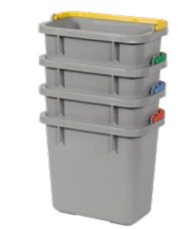 Numatic 4.5 Litre Grey Bucket With Red Handle