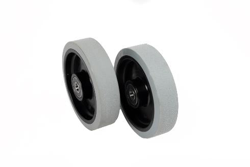 Nilfisk Sc401 Wheel Front D.200 Pu Grey Black 2 Pcs Set