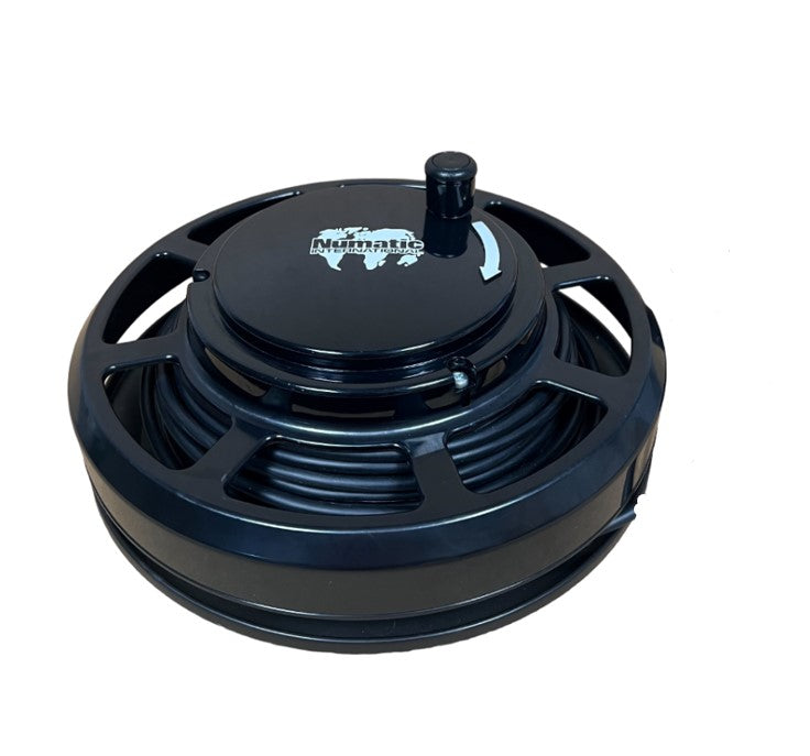 Numatic - 910780 - CABLE REEL COVER (WORLD LOGO) + CABLE REEL ASSEMBLY 2019