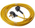 Numatic - 911549 - 10 METRE X 1MM X 2 CORE YELLOW CABLE ASSY - NUPLUG SOCKET - UK - YELLOW