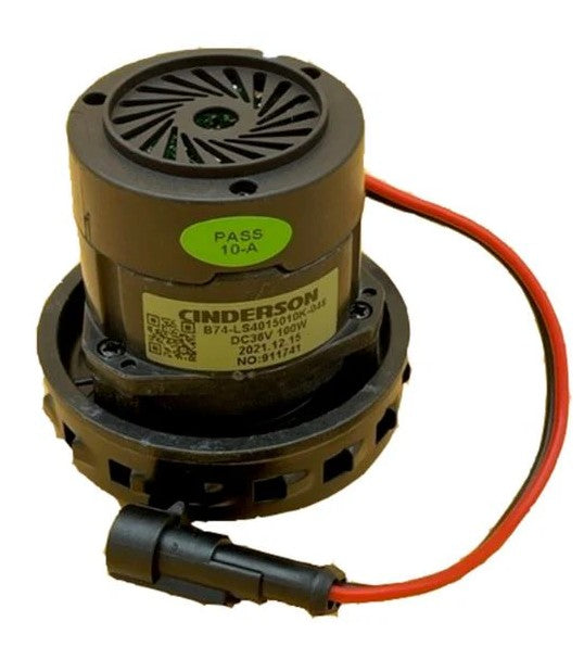 Numatic - 911741 - VAC MOTOR C/W TE SUPERSEAL 2 WAY CONNECTOR.100W (CINDERSON B74-LS4015010K-021)