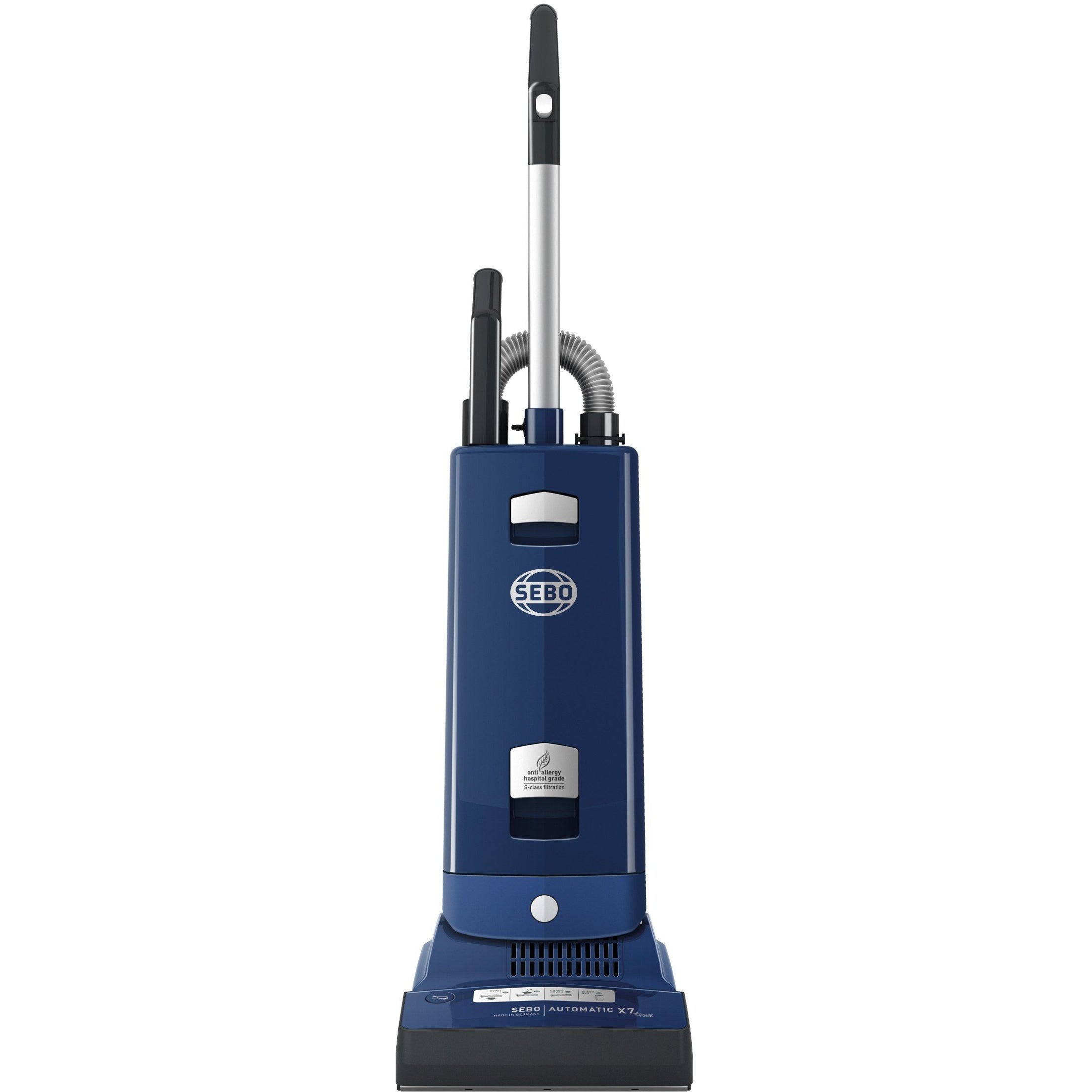 Sebo Automatic X7 Extra Epower - Blue upright vacuum cleaner