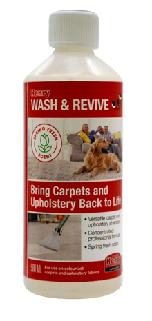 Numatic - 913961 - 1 BOTTLE 500ML WASH AND REVIVE (PACKED 6 BOTTLES PER CASE)