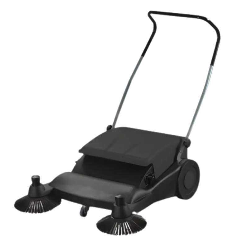 Numatic - Nu3 Manual Push Sweeper Twin-Roller System -  40L - 800mm path - 14kg