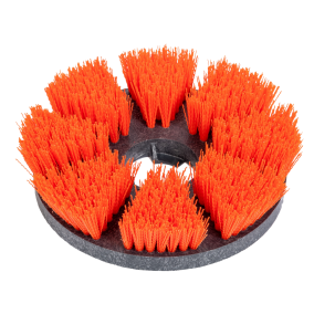 Truvox Aggressive Strength Scrubbing Brush Orange Bristles