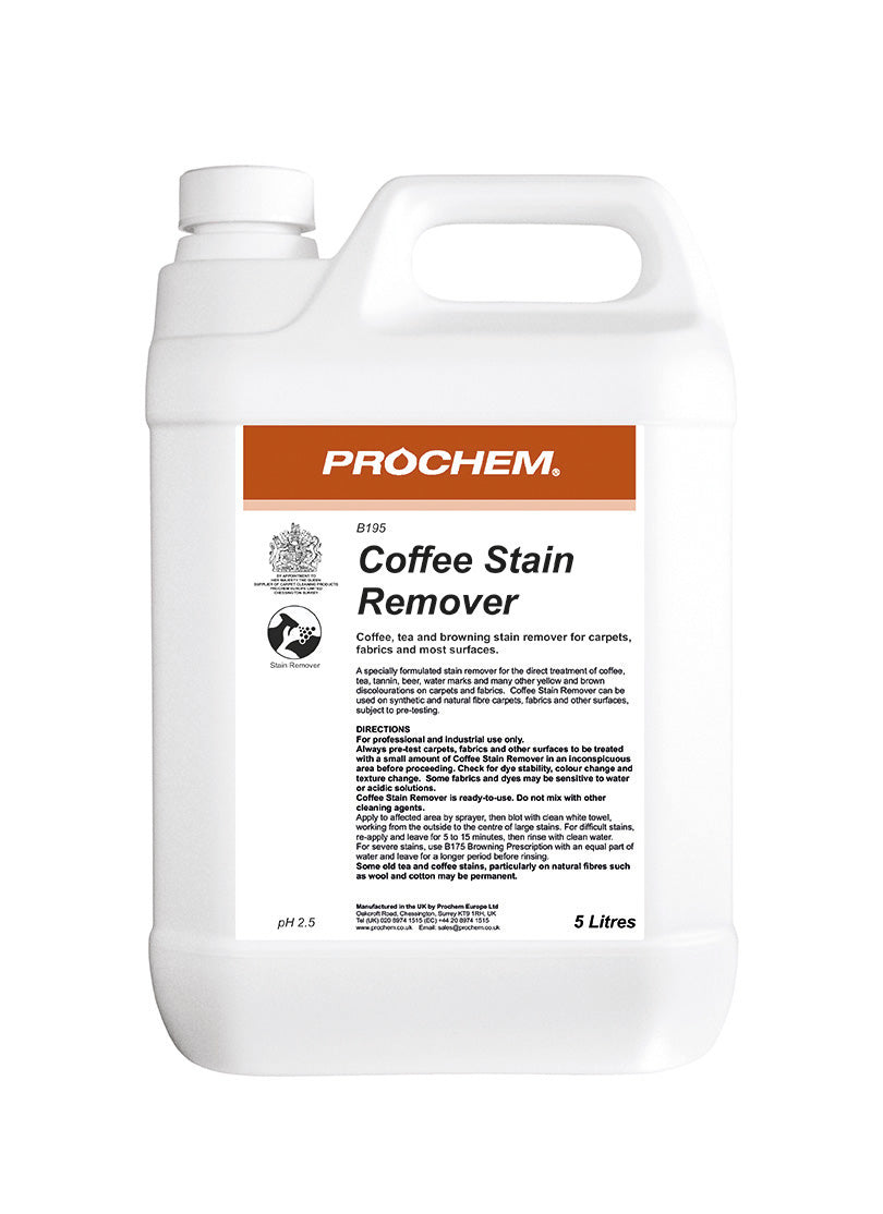 Prochem Coffee Stain Remover - Ready-to-use Acidic Spotter